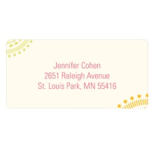 Circling Creative Designs -- Fun Return Address Labels