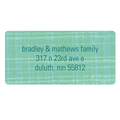 Vintage Scroll Paper -- Stylish Address Labels