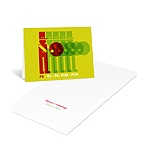 Drummer Boy Line Up -- Vintage Christmas Cards