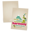 Perfect Harmony -- Recycled Paper Christmas Cards