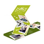 Best Year -- Trifold Christmas Photo Cards