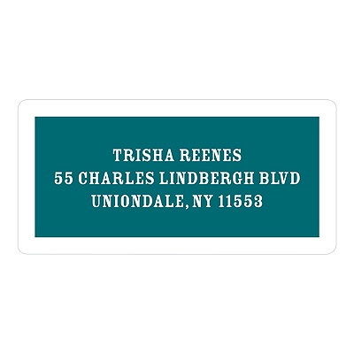 Simply Framed -- Custom Return Address Labels