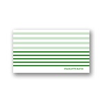 Fully Faded Stripes -- Modern Thank You Notes