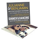 Modern Message -- Poster Wedding Invitations
