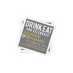 Modern Message -- Custom Printed Napkins