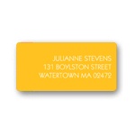 Modern Message -- Wedding Address Label