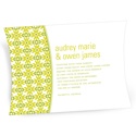 Vibrant Pattern -- Vintage Wedding Invitations