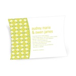 Vibrant Pattern -- Vintage Wedding Invitations
