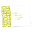 Vintage Pattern -- Wedding Reception Cards