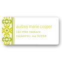 Vintage Pattern -- Wedding Return Address Labels