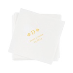 Sealed Monogram -- Personalized Napkins