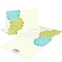 Floral Wonder -- Baby Boy Thank You Cards