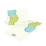 Floral Wonder -- Baby Boy Thank You Cards