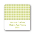 Gingham Treatment -- Baby Boy Thank You Notes