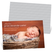 Pleasant Introduction -- Adoption Baby Announcements