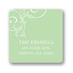 Charming Chic -- Baby Gift Tag Stickers