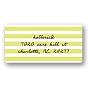 Striped and Scripted -- Address Labels