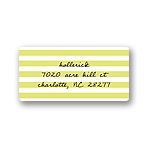 Striped and Scripted -- Address Labels
