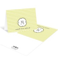 Striped and Swirled Monogram 