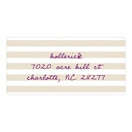 Striped and Scripted 