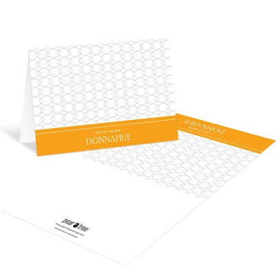 Stylish Swirls -- Personalized Baby Thank You Notes