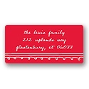 Simply Sketched -- Christmas Personalized Address Labels