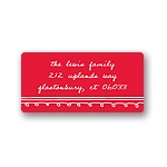 Simply Sketched -- Christmas Personalized Address Labels