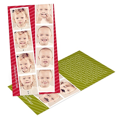 Photo Booth Memories -- Holiday Photo Cards
