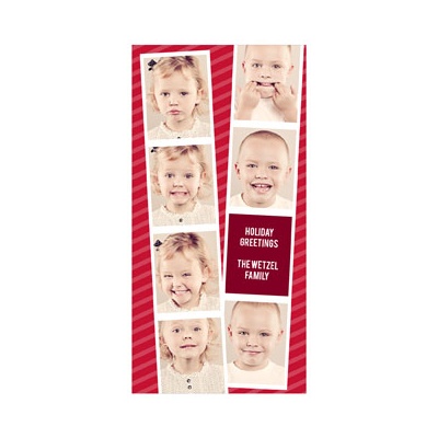 Photo Booth Memories -- Photo Christmas Cards