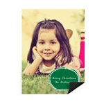 Squiggles, Sketches and Scallops -- Magnet Christmas Cards
