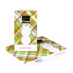 Snowman Playing in Plaid -- Holiday Thank You Notes