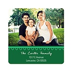 Simple Strand -- Photo Address Label