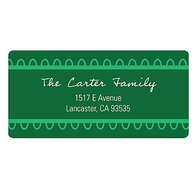 Simple Strand -- Address Label