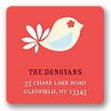 Classic Dove -- Christmas Gift Tag Stickers