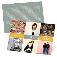 Travels and Memories -- Photo Collage Holiday Cards