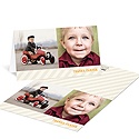 Subtle Stripes - Kids Birthday Thank You Cards