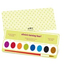 Colorful Paint Tray -- Kids Birthday Party Invitations