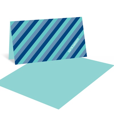 THE GOLDEN TICKET -- BOY PHOTO BIRTH ANNOUNCEMENT, 2in. x 4in. Folded Holiday Card