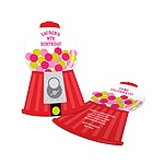 Gumball Machine Goodness -- Childrens Birthday Party Invitations