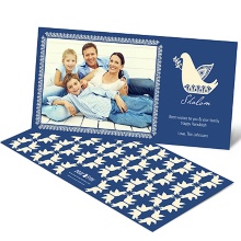 Delightful Doves -- Photo Hanukkah Cards