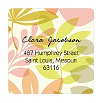 Spring Setting -- Colorful Address Labels