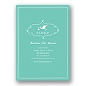 Special Delivery -- Boy Stork Baby Shower Invitations