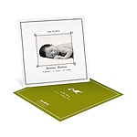 Special Delivery -- Boy Photo Stork Birth Announcements