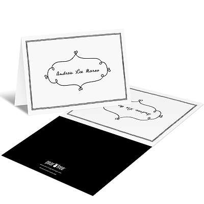 Modern Framework -- Baby Thank You Notes