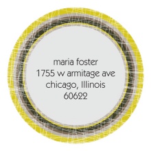 Textured Drops -- Contemporary Address Labels