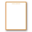 Vertical Bold Border -- Personalized Stationery