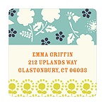 Delicate Floral Display -- Unique Return Address Labels