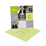Modern Blocks -- Graduation Photo Invitations