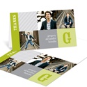 Modern Blocks -- Graduation Photo Thank You Cards