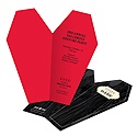 Open Coffin -- Halloween Costume Party Invitations